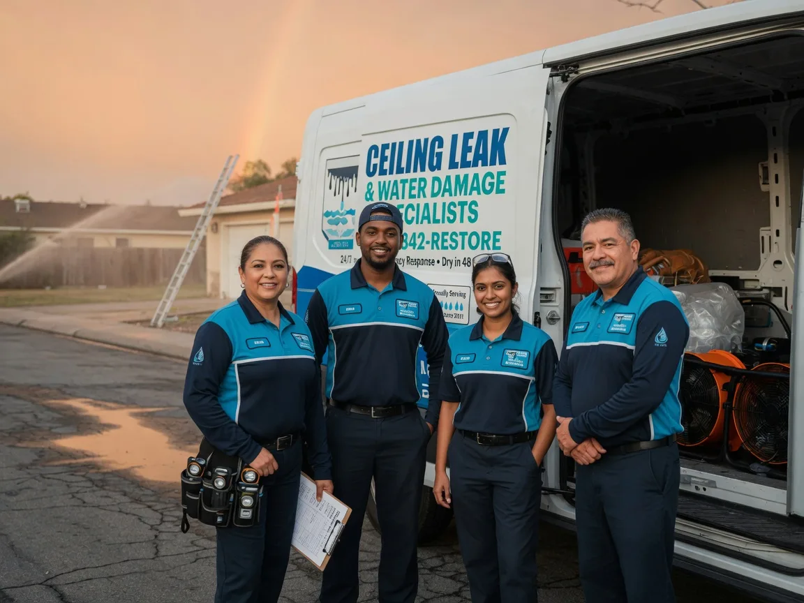 Ceiling Leak Cleanup company in Sobieski, WI