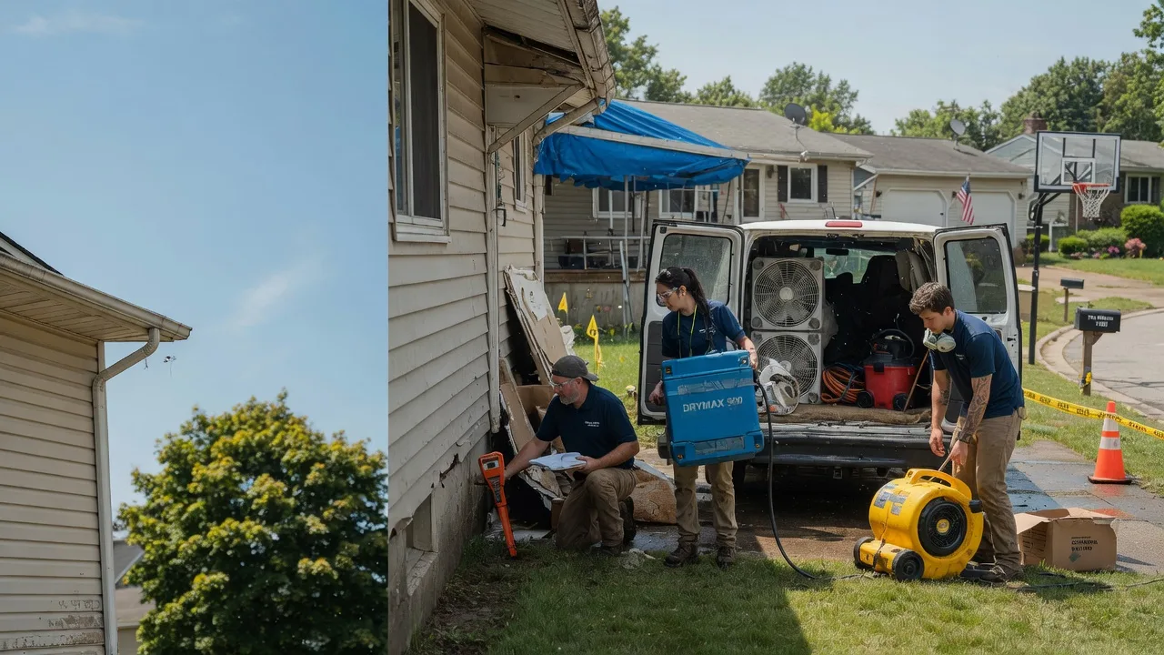 Ceiling Leak Cleanup in Sobieski, WI near me
